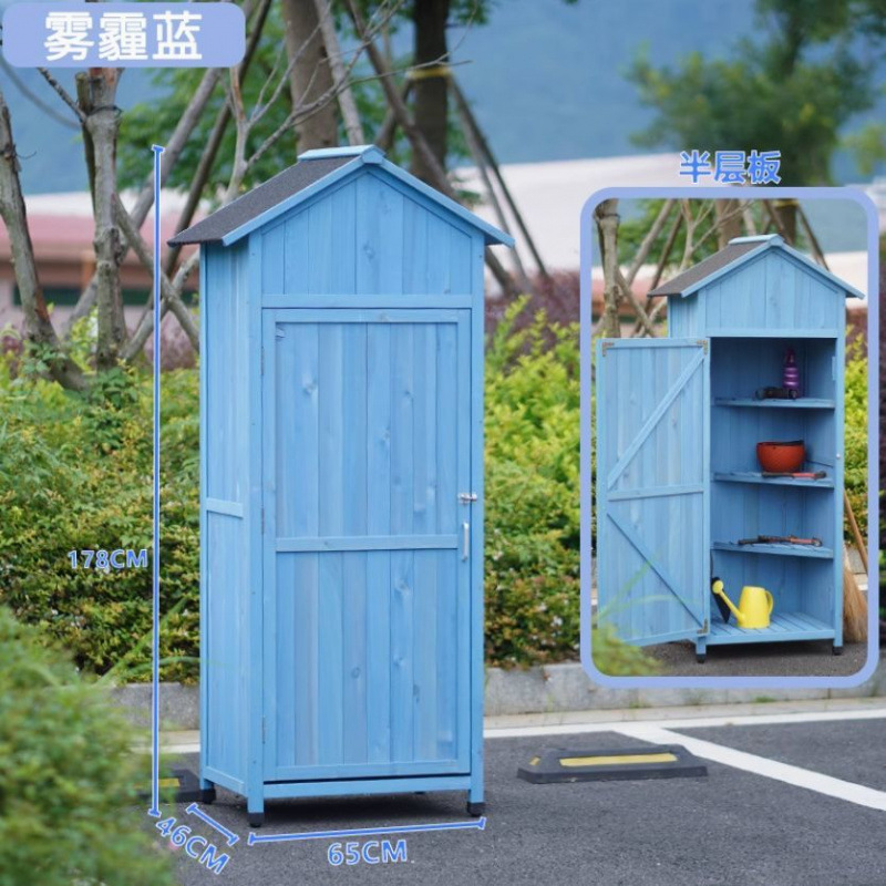 屋外ツールルーム収納キャビネット防雨日焼け止めガーデン中庭ゴミ箱キャビネット屋内バルコニー防水収納キャビネット|undefined