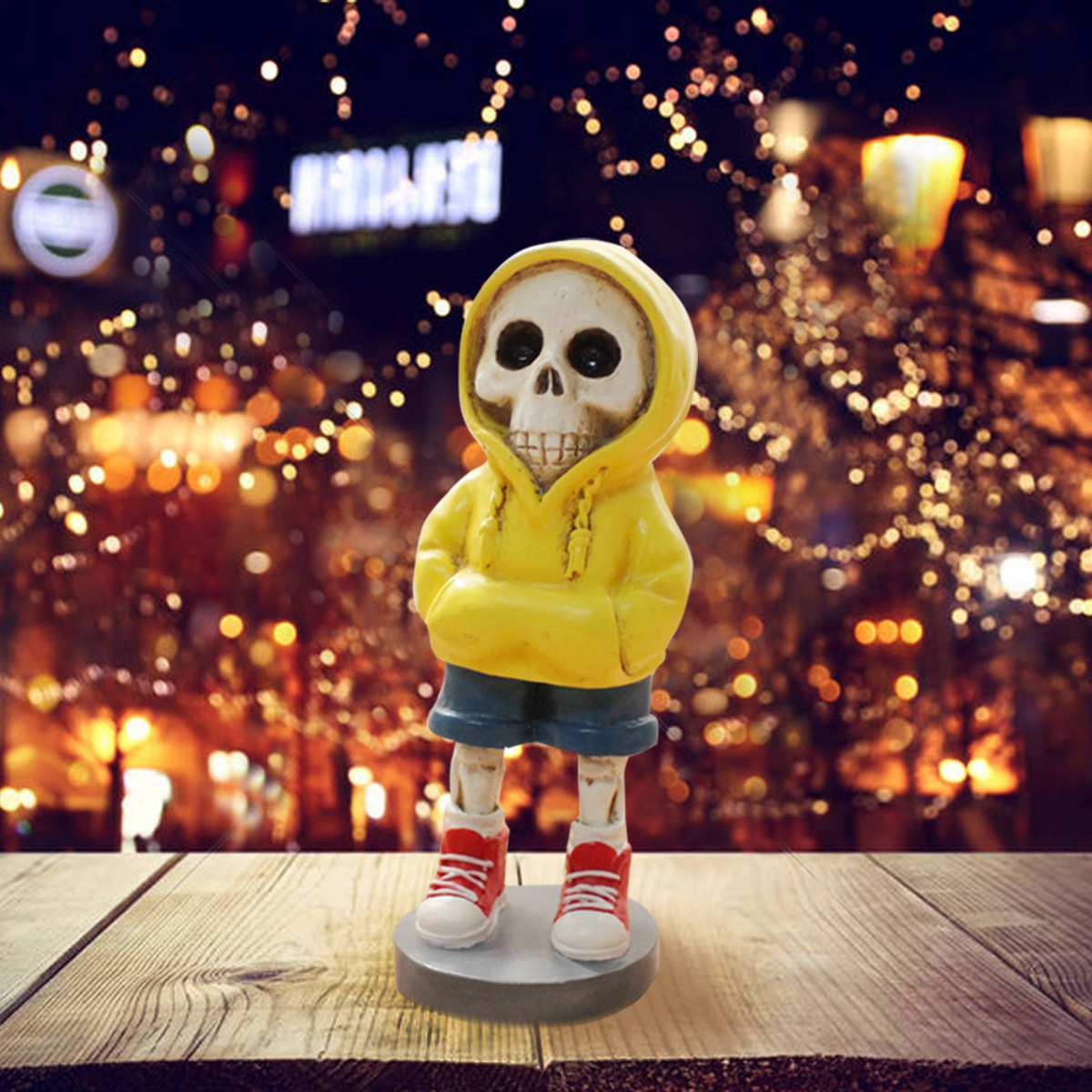 Halloween Atmosphere Decorations Horror Skull Ornaments Courtyard Venue Decoration Ghost Festival Holiday Gifts Resin