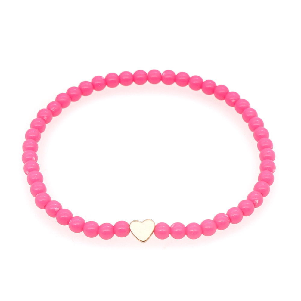 Wholesale Jewelry Bohemian Style Solid Color Acrylic Beads Bracelet Nihaojewelry display picture 8