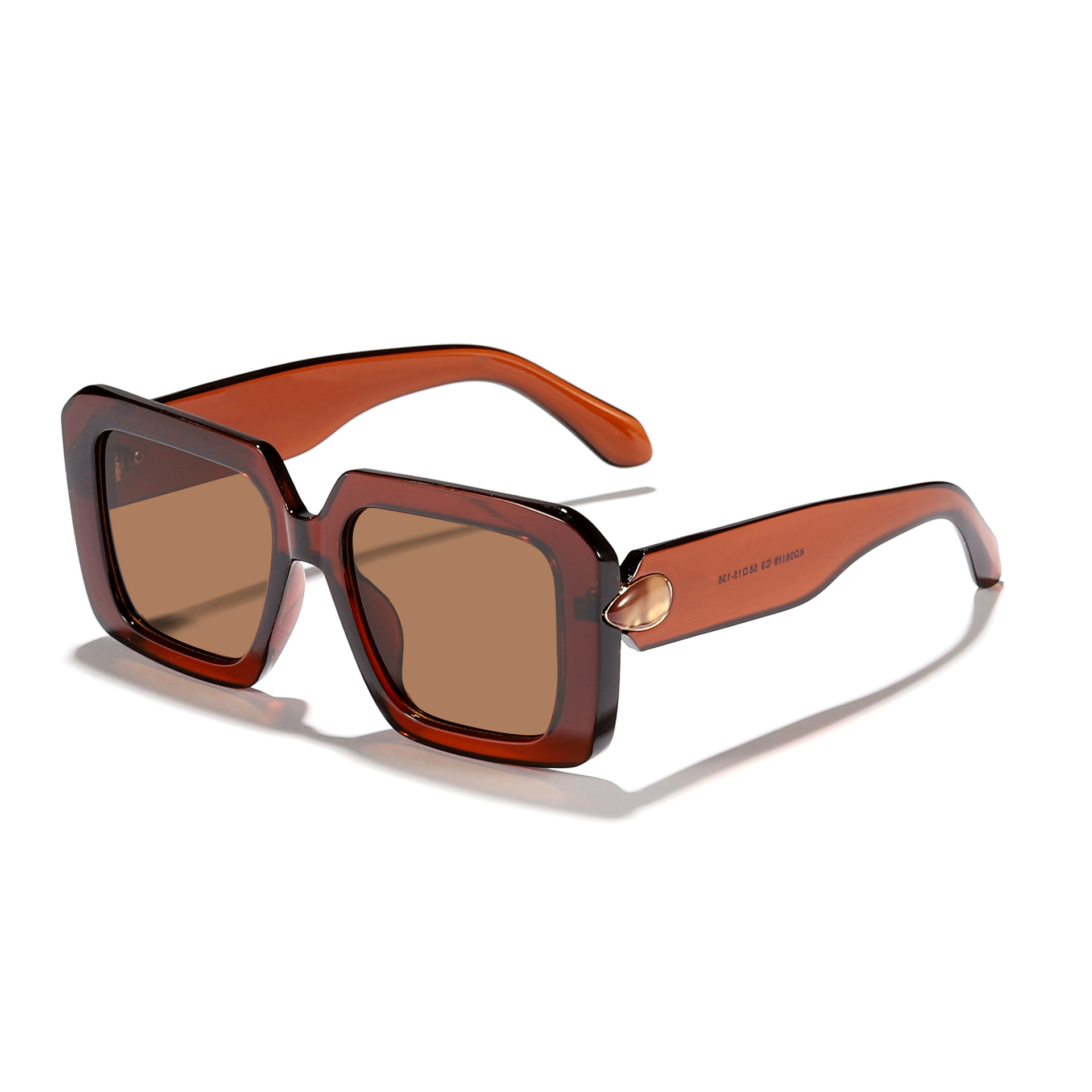 Nuevas gafas de sol anti-ultravioleta transfronterizas de estilo retro con marco callejero para hombres y mujeres, gafas de sol de pasarela de moda de lujo ligero europeo y americano