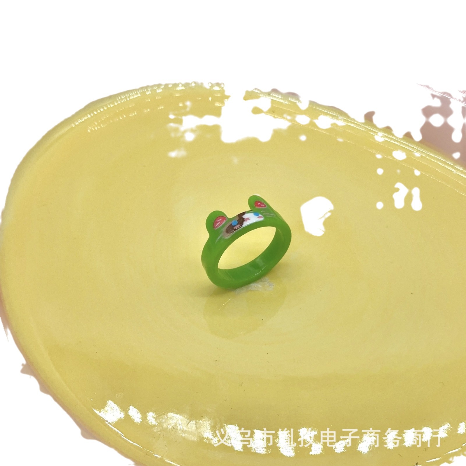 Nuevo anillo de muñecas, anillo de gato, anillo de personalidad encantador con un diseño único de nicho