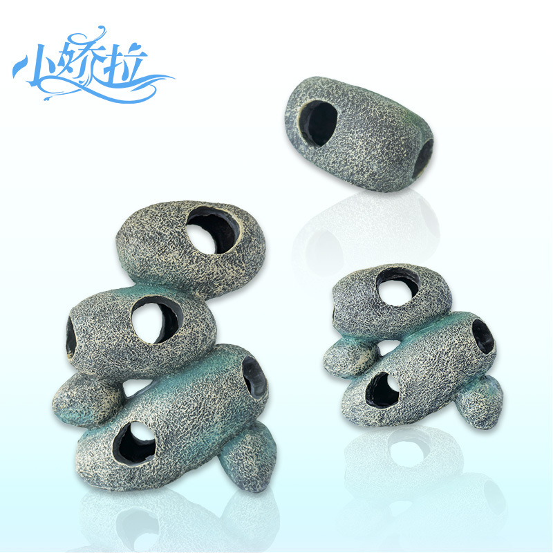 Acuario Vintage de Moda, Decoración para Peceras, Mini Cueva para Peces Loro, Terrario, Casa para Peces Cíclidos, Tanque de Cría de Peces, Nuevo