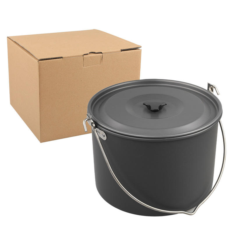 New Outdoor Camping Extra Large Hanging Pot for Picnic Outdoor Single Pot Aluminum Alloy Extra Large Hanging Pot for 8-10 People Picnic Set Pot New Outdoor Camping Extra Large Hanging Pot for Picnic Outdoor Single Pot Aluminum Alloy Extra Large Hanging Pot for 8-10 People Picnic Set Pot