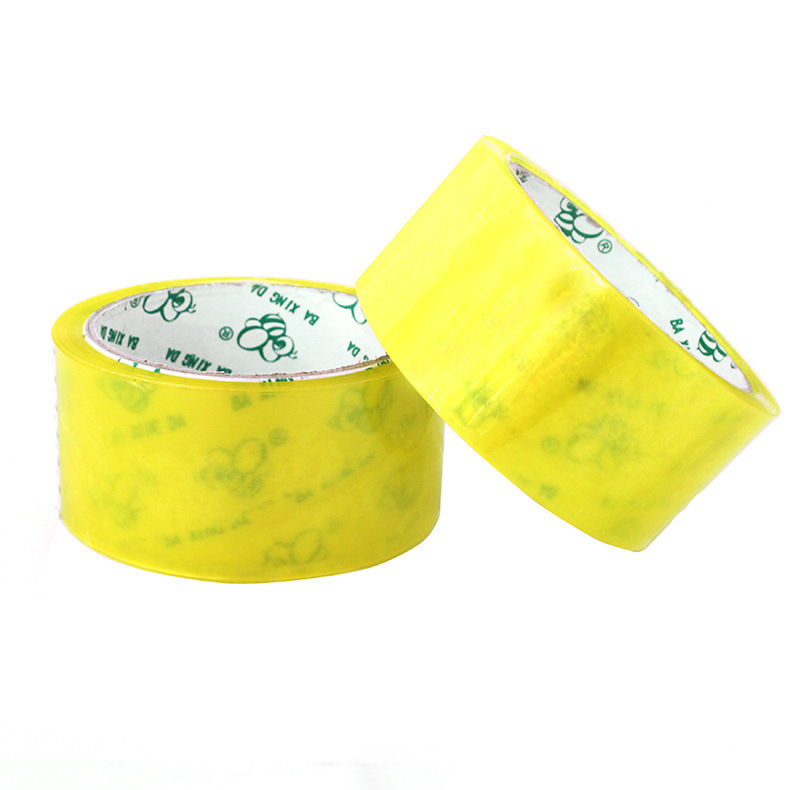 广州批发可印字45mm*30y德粘堡胶粘带小蜜蜂电商快递打包封箱胶带