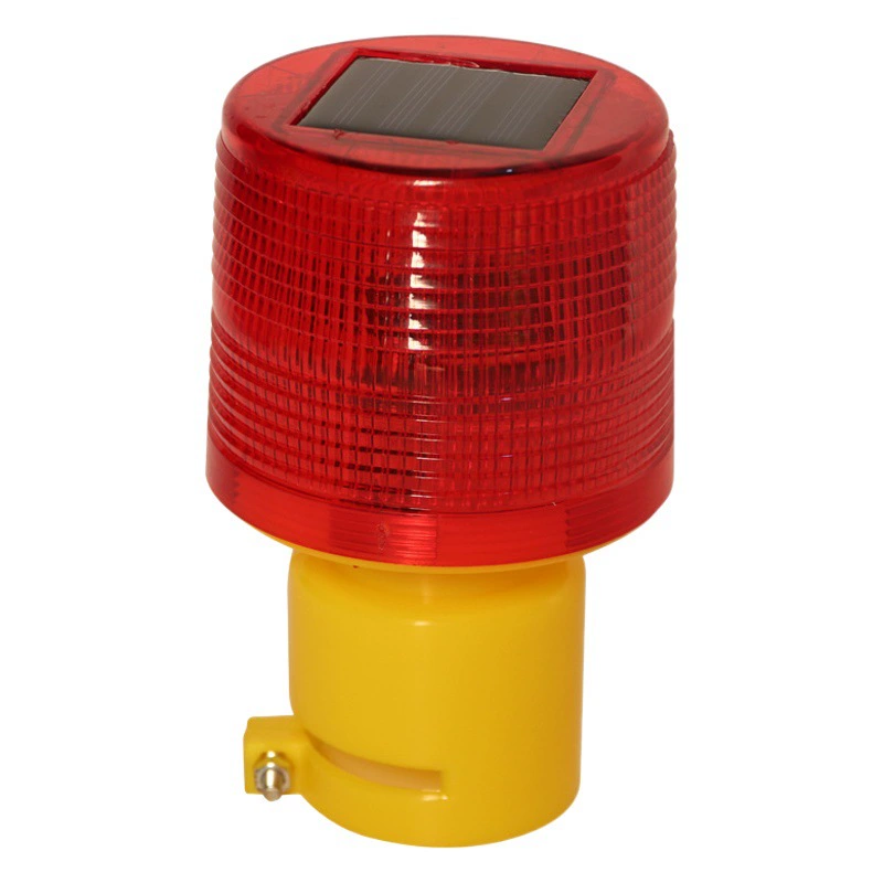 Новый светодиодный мигающий фонарь Qichen для использования в ночное время, сигнальный фонарь для башенных кранов и судов, солнечный предупреждающий фонарь для строительных работ и отпугивания кабанов