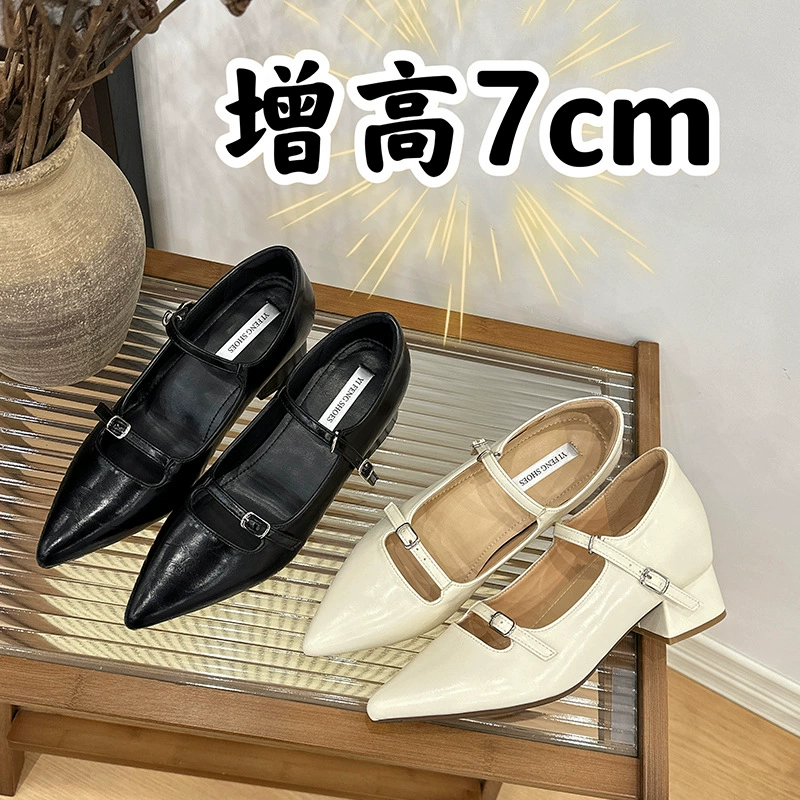 Новые туфли на каблуках с острыми наконечками и мелкими каблуками для женщин до 2025 года