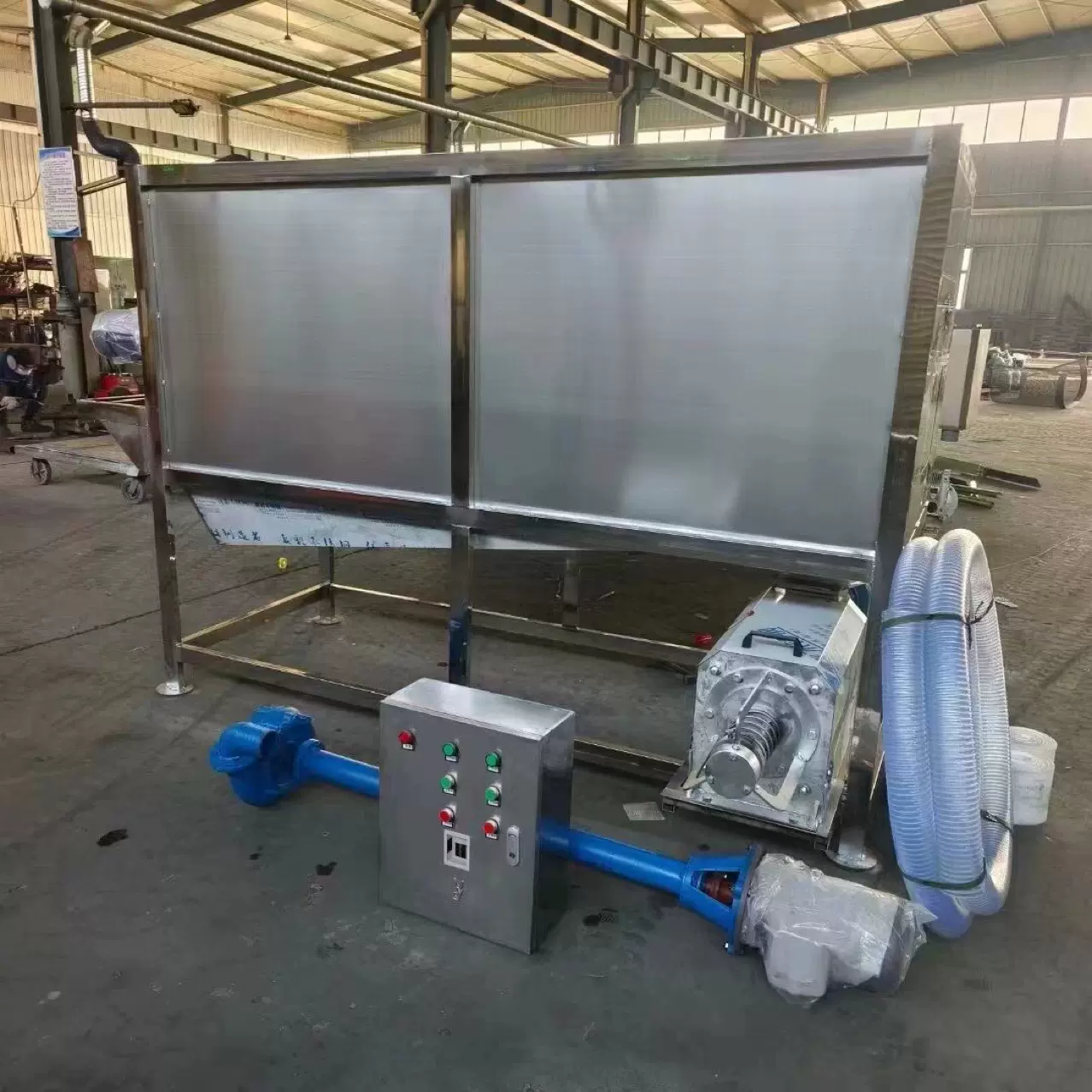 猪粪滚筒干湿分离机养殖场用固液分离机牛粪鸭粪鸡粪酒糟纸浆脱水
