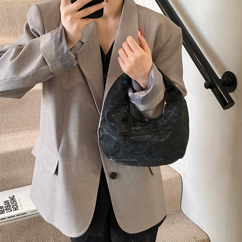 Bolsas de gran capacidad para mujeres 2024 nuevo otoño de alto nivel nicho nicho viaje tote de hombro mochila de hombro