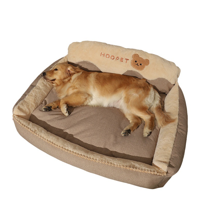Perrera invierno cálido perro grande Golden Retriever Corgi Four Seasons Universal Pet dormir gato nido extraíble y lavable cama del perro