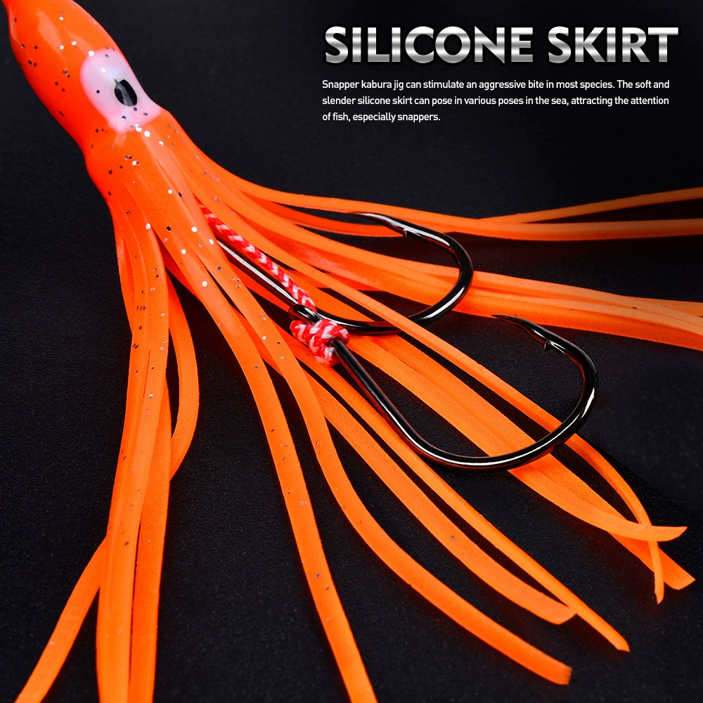 Detalle del balanceo natural del Inchiku Jig al caer