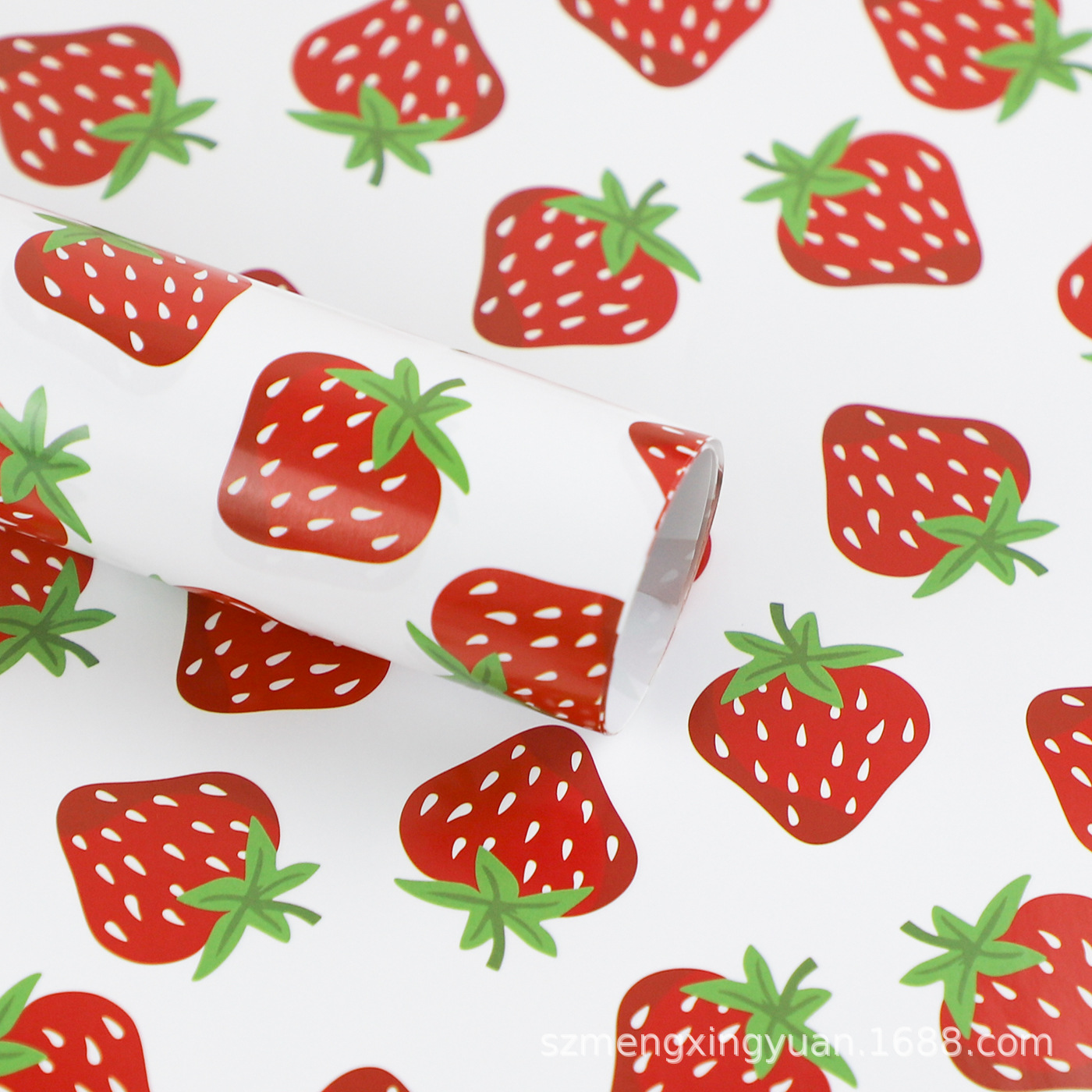 Creativo de cumpleaños dibujos animados simple papel de embalaje de vacaciones frutas pequeñas frescas regalos caja de regalo embalaje de cubierta