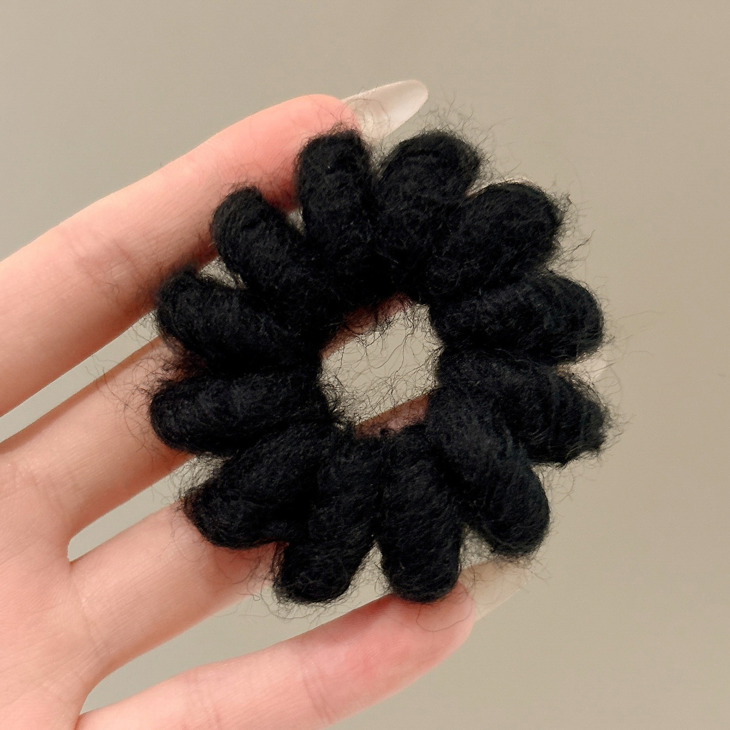 Coletero elástico sencillo de nuevo estilo 2026, banda para el pelo pequeña sin costuras para mujer, suave para el cabello, sujetador de cola de caballo.