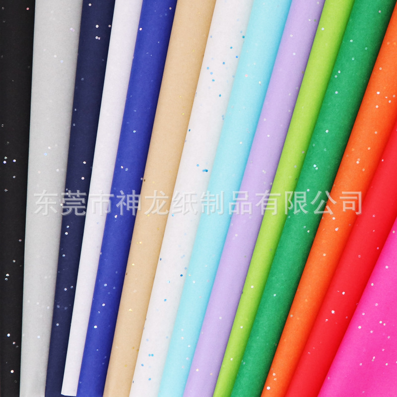 17 gramos de color brillante papel de copia personalizado verde plateado kraft estampado papel de papel 13 colores opcionales