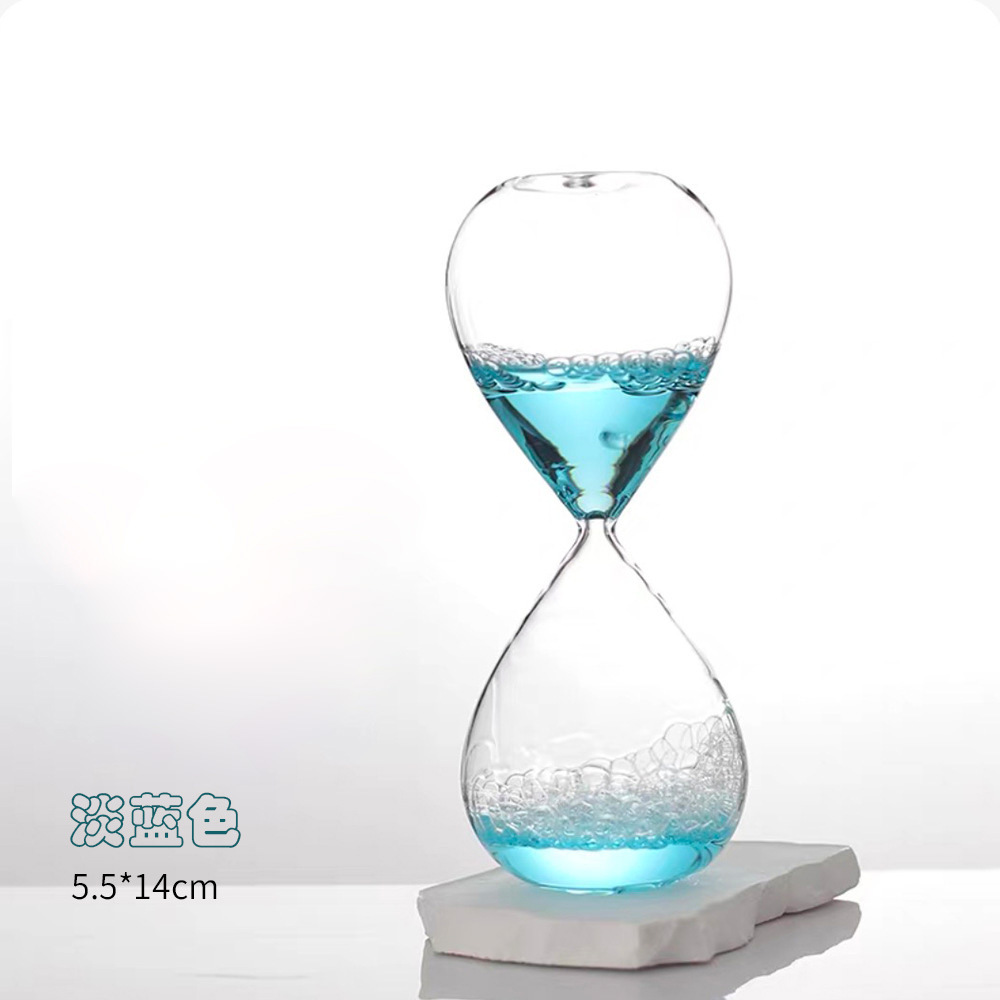 Burbuja creativa sueño burbuja reloj de arena puff señorita cantando reloj de arena multicolor para la selección