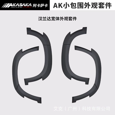 Big Surrounded – surround front and rear bumpers - 22-highlander-wheel-eyebrows