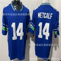 2023 новый легендарный оливковый трикотаж Seahawks Seahawks Seahawks 21 #9 #12 # FAN 16 #14 #