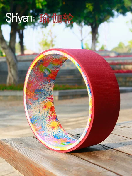 Yoga Wheel, Dharma Wheel, Professional Yoga Wheel, Yoga Wheel, Backbend Tool, Rubber Yoga Wheel