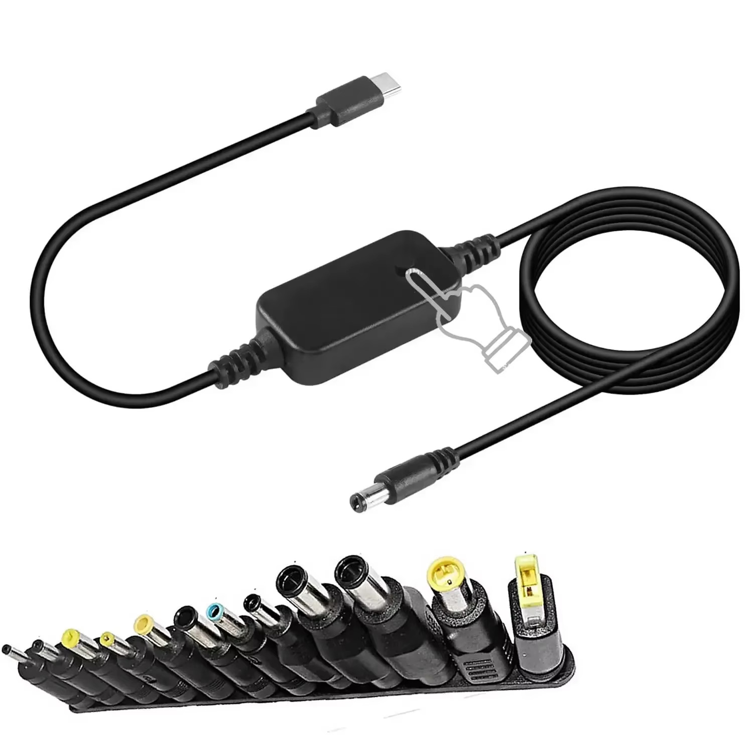 Cable Señalador de Carga Rápida Type-C a DC image 13