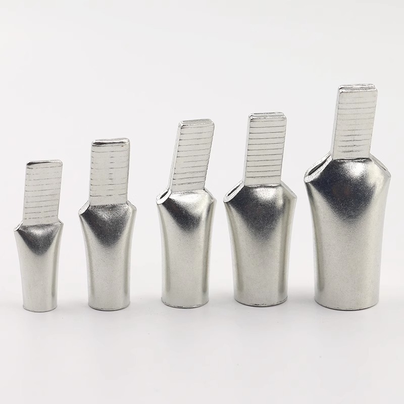 单压式C45空开铜管鸭嘴铜鼻空气开关插针断路器线鼻片形端子铜线