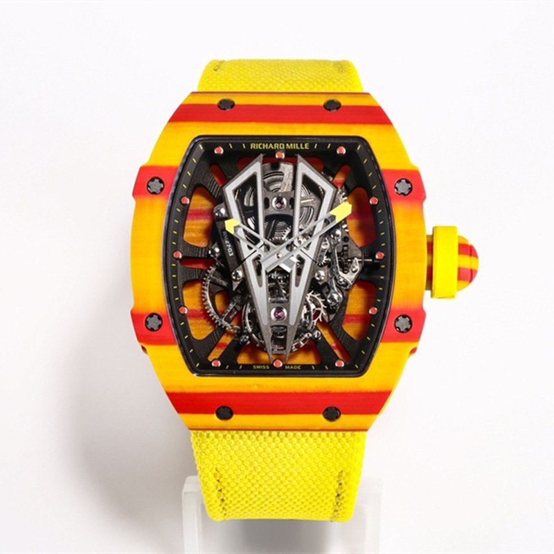 Rm27-03 Richard Mille Bull Jb Men's High-End Watch Zf Barrel Bbr Cross-Border Foreign Trade Mechanical Ys