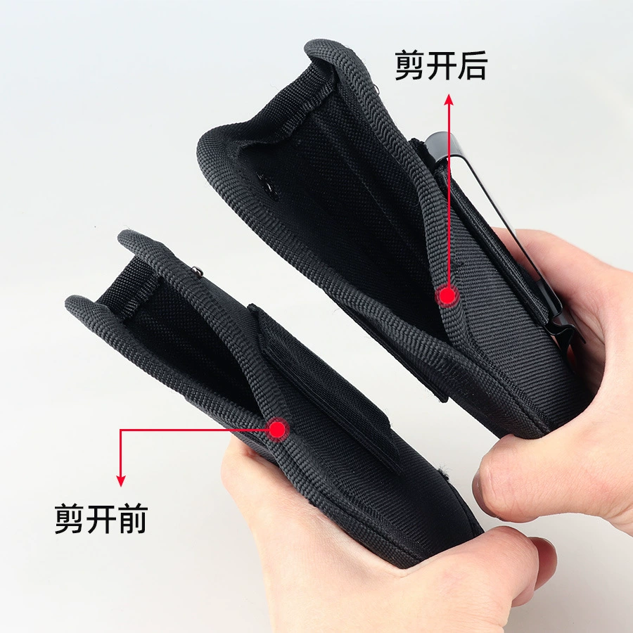 Funda nailon para pistola, aspecto táctico
