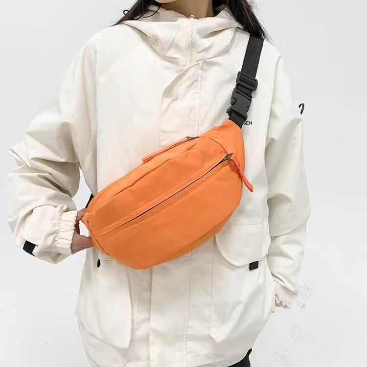 Foreign Trade 2024 New Women's Bag Korean Style Cross-Body Bag Waist Bag Nylon Zipper Casual Design Casual and Versatile Foreign Trade 2024 New Women's Bag Korean Style Cross-Body Bag Waist Bag Nylon Zipper Casual Design Casual and Versatile