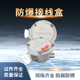 Explosion-Proof Junction Box Two-Way Three-Way Four-Way Thickeneded Aluminum Alloy Junction Box Explosion-Proof Chandelier Wire Box Ah Explosion-Proof Straight-Through
