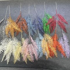 Persian leaf wedding hall hotel scenery decoration floral plastic Persian leaf artificial flowers