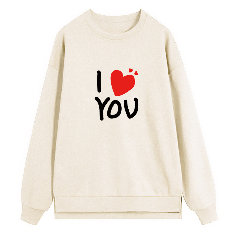 Autumn cotton sweatshirt