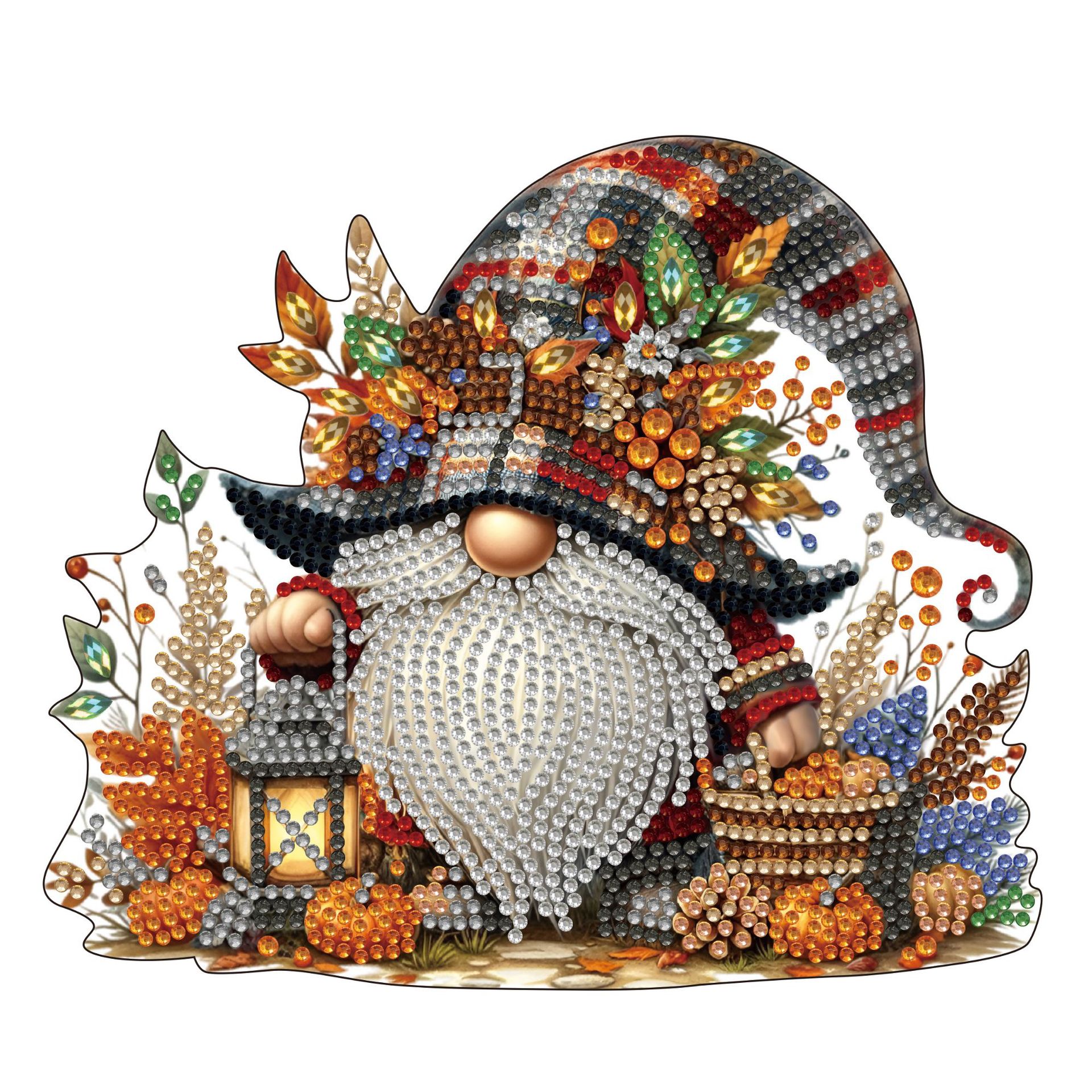 Pintura de diamantes 5D transfronteriza hecha a mano DIY, adorno de juguete de cartón tridimensional, dinosaurio de dibujos animados, pintura de diamantes para niños.