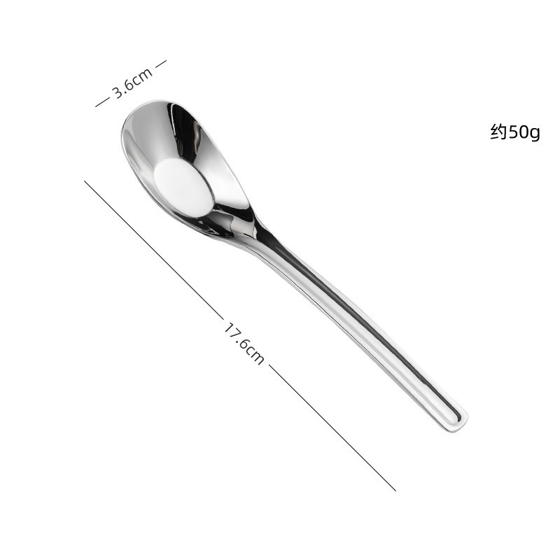 Long Handled Stainless Steel Coffee Spoon For Students_voghion.com