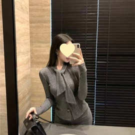 【两件套】优雅气质感穿搭气质时髦上衣包臀半身裙两件套装春秋季
