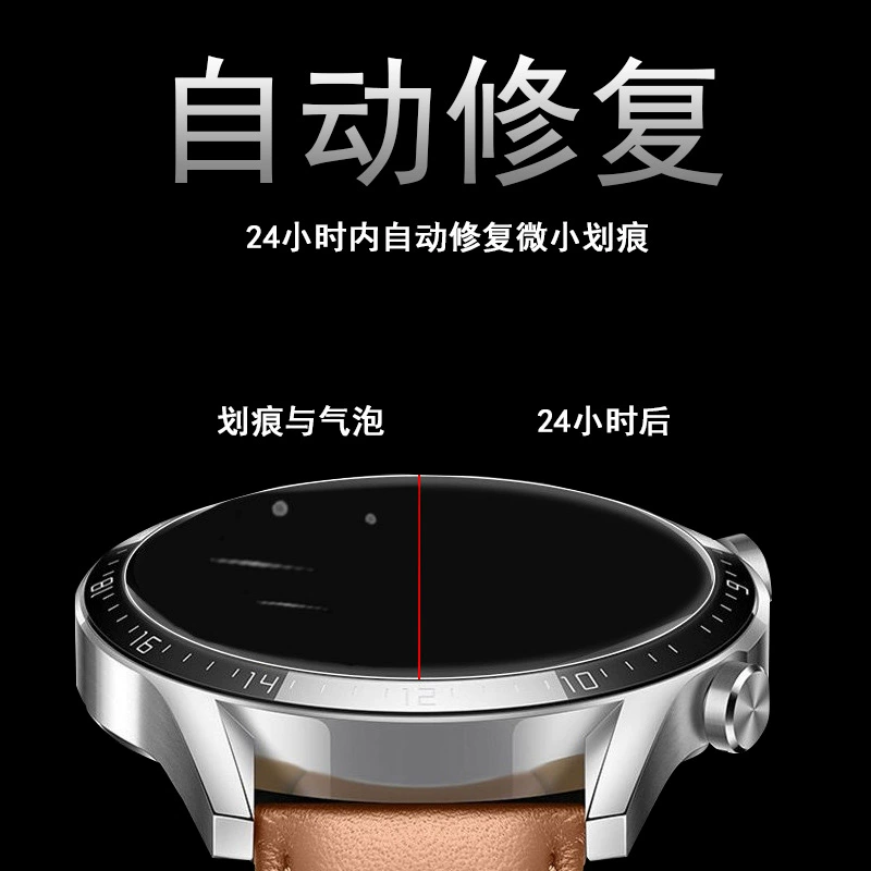 Защитная плёнка на весь экран TPU HD для часов Garmin Venu 3 Plus, совместима также с Garmin Fenix 5S/Plus, защита экрана