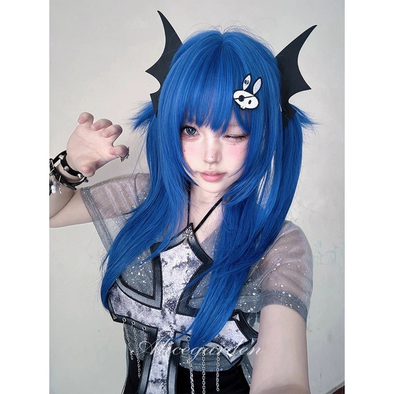 『星野咲』假发女长发Lolita魔法少女感高层次直发jk自然全头套式|undefined
