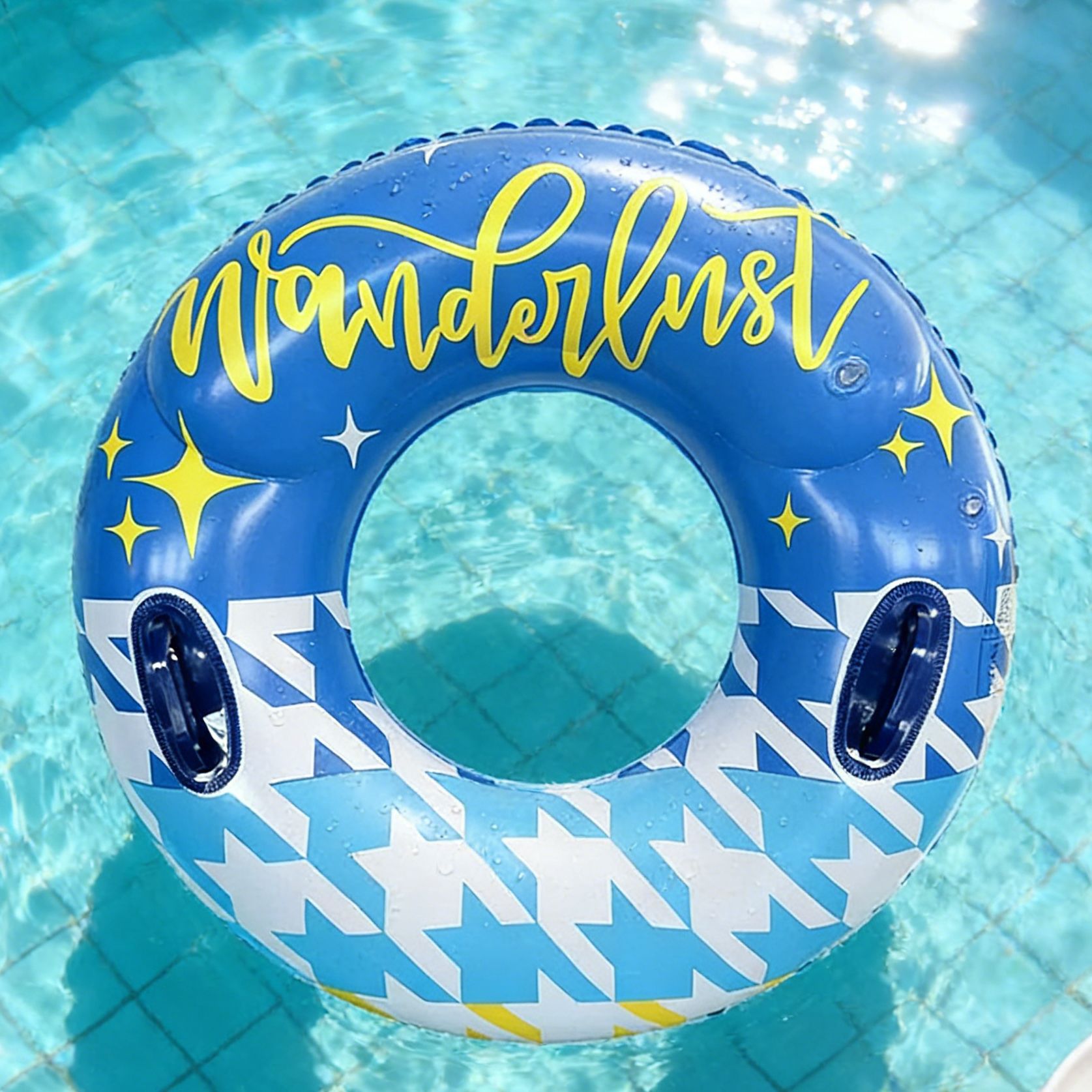 Anillo de natación para adultos con bolsas de aire dobles para hombres y mujeres con anillo de salvavidas anti-rollback para principiantes con anillo de flotación inflable en agua