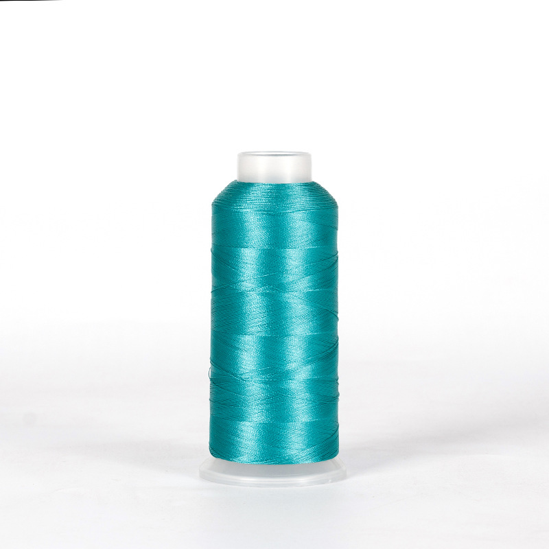 공작 그린 2 가닥 아이스 실크 술 라인