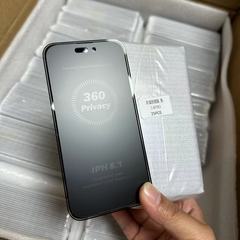 360 ° プライバシー防止の携帯電話の保護強化膜ガラスのプライバシーはアップルのiphone16 promaxに適用されます。