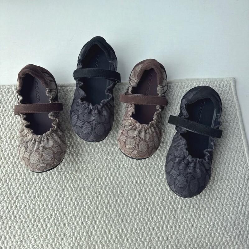 Foreign Trade European and American Style 2026 New C-Shaped Canvas Closed-Toe Shoes, Comfortable Soft-Soled Ballet Shoes Foreign Trade European and American Style 2026 New C-Shaped Canvas Closed-Toe Shoes, Comfortable Soft-Soled Ballet Shoes