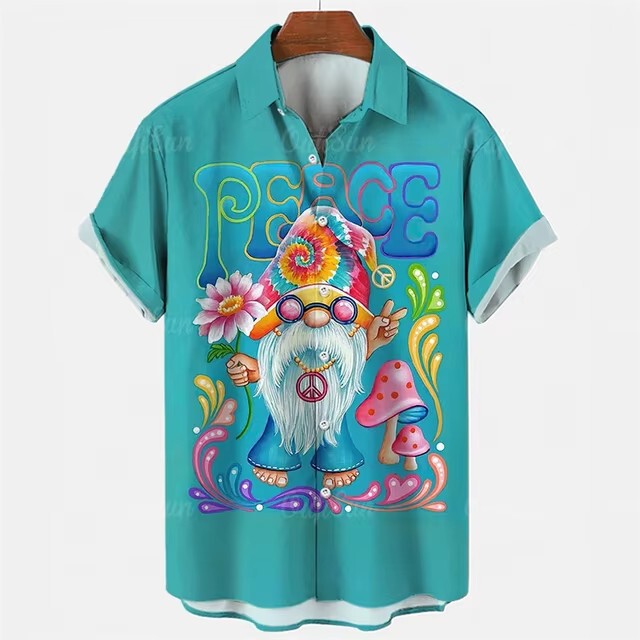 Funny santa 3d digital print shirt hawaii christmas gift shirt casual 2024 beach shirt Funny santa 3d digital print shirt hawaii christmas gift shirt casual 2024 beach shirt