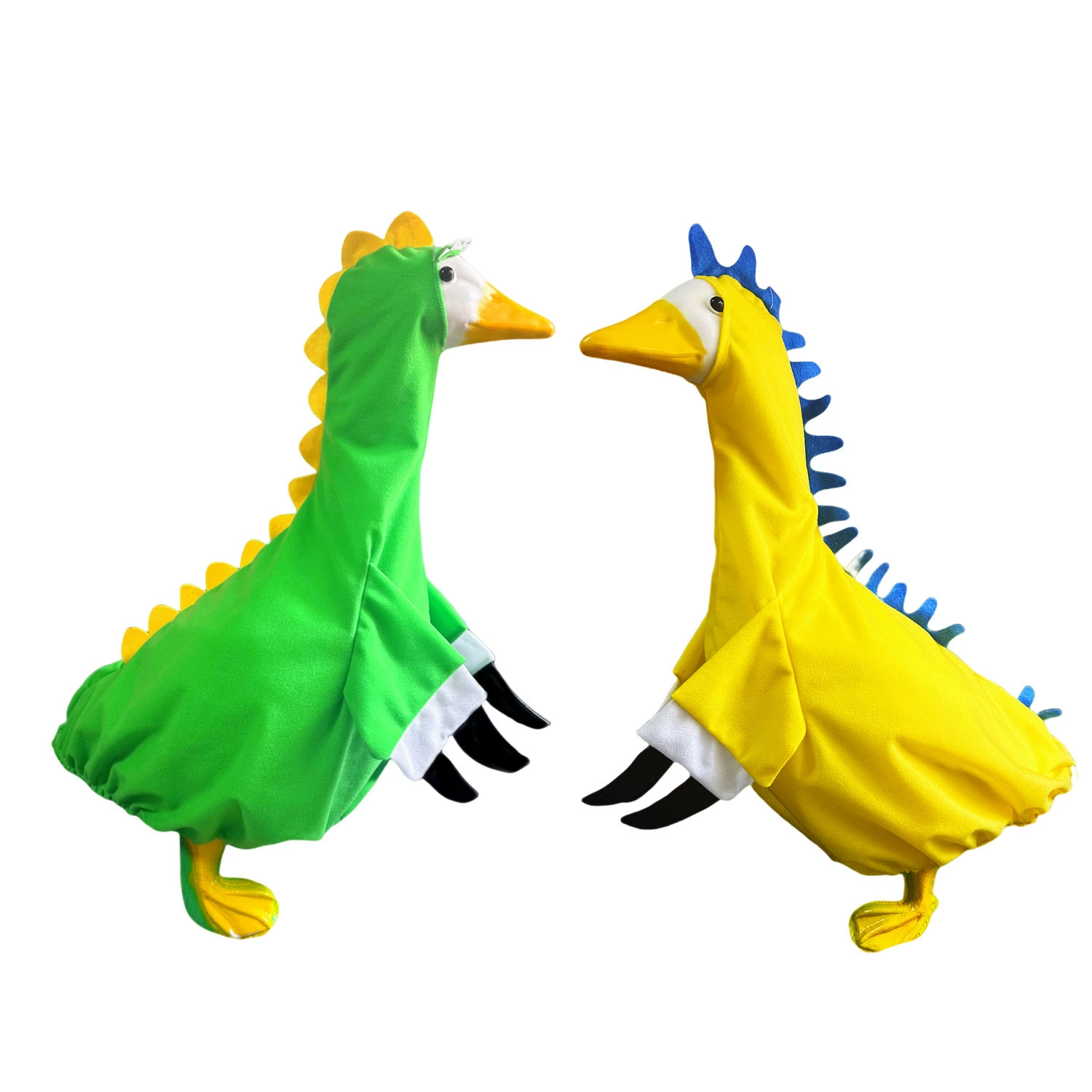 Одежда для гуся-динозавра, одежда для гуся на газоне, новинка 2025 года, большая белая одежда для гуся, 68 г