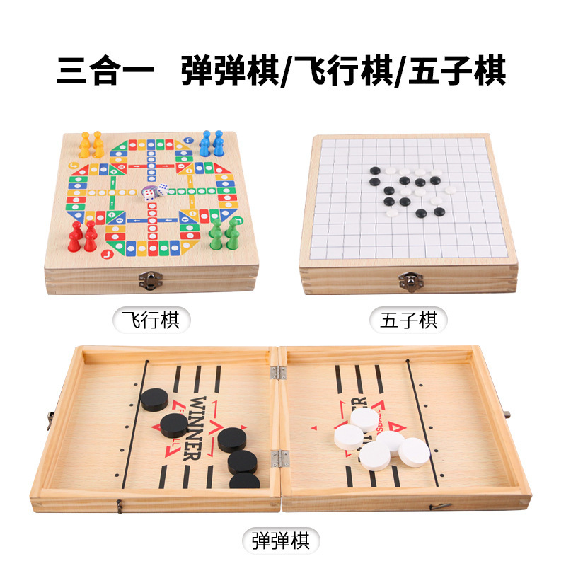 Weiweihu Educación temprana Juego de madera Juego de madera Juego de catapulta interactivo entre padres e hijos Juego de mesa transfronterizo de Amazon Juguetes educativos
