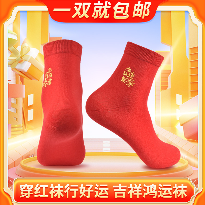 2024 Exam Socks for Men and Women, Inspirational Socks for Students, Guaranteed to Pass Every Exam, Full Score, Middle School Entrance Exam Socks, Antibacterial, Odor-Resistant, Sweat-Absorbing