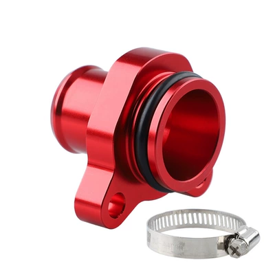 Modified for BMW N55 N54 N53 N52 N51 N 20 335I X1X3/water pipe joint aluminum alloy (Soyutma sisteminin digər hissələri) - red