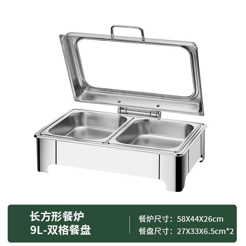 horno hidráulico de acero inoxidable estufa de buffet estufa de aislamiento térmico visible estufa de buffet estufa de desayuno de calefacción eléctrica estufa de aislamiento térmico