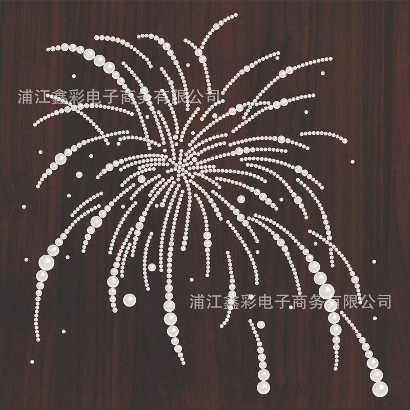 卸売り真珠画diy材料包創意手作り立体花火蝶解凍家庭芸術装飾画|undefined