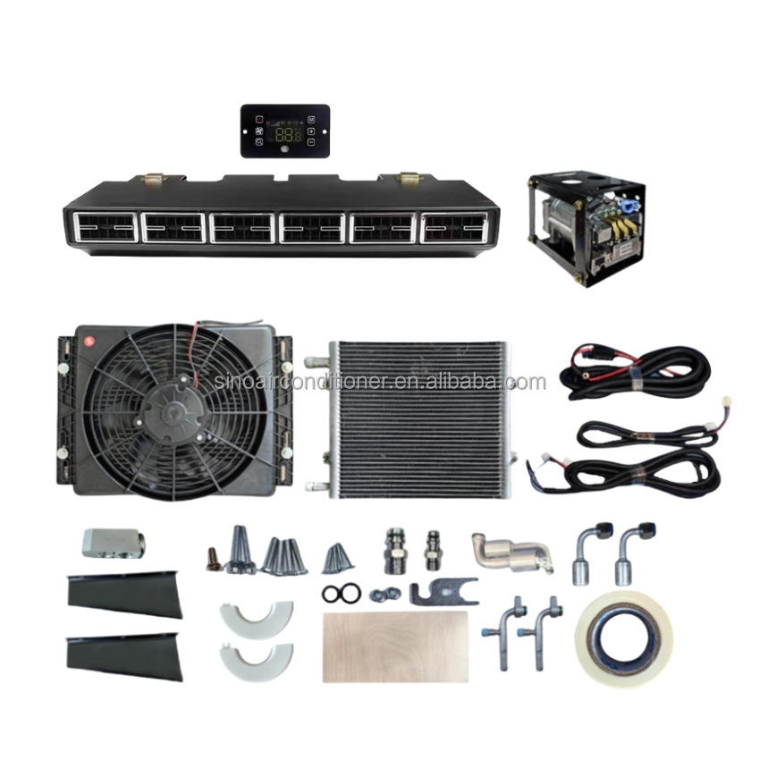 Rv Silent Parking Air Conditioner 12V Refrigeration Modified Frequency Conversion Hidden 48V Truck Bed Car 24V Car Air Conditioner