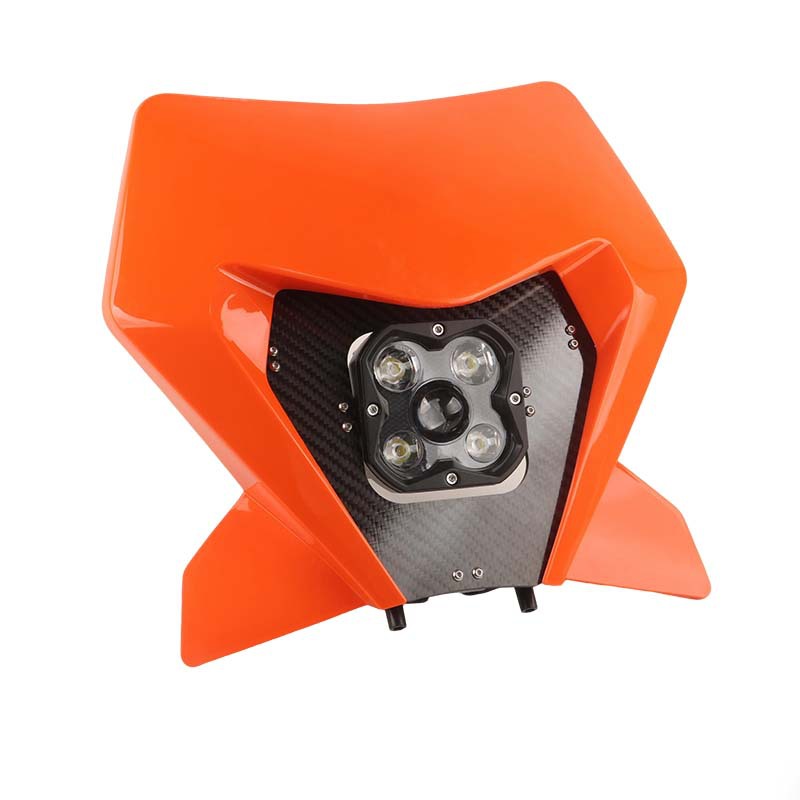 Motuoche – Off-road Motorcycle Headlight Motorcycle headlights, headlights - orange