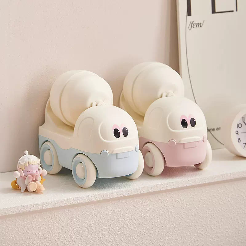 淞泰创意大容量搅拌车儿童存钱罐可存取大容量男女储蓄罐孩礼物桌