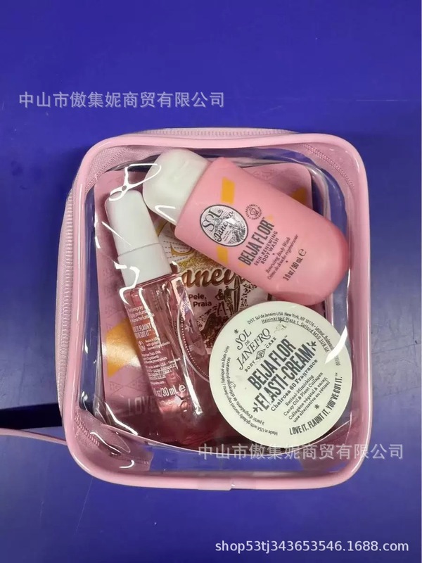 跨境SOL DEJaneiro里约之夏身体乳沐浴露发喷 巴西屁屁霜旅行套装|undefined