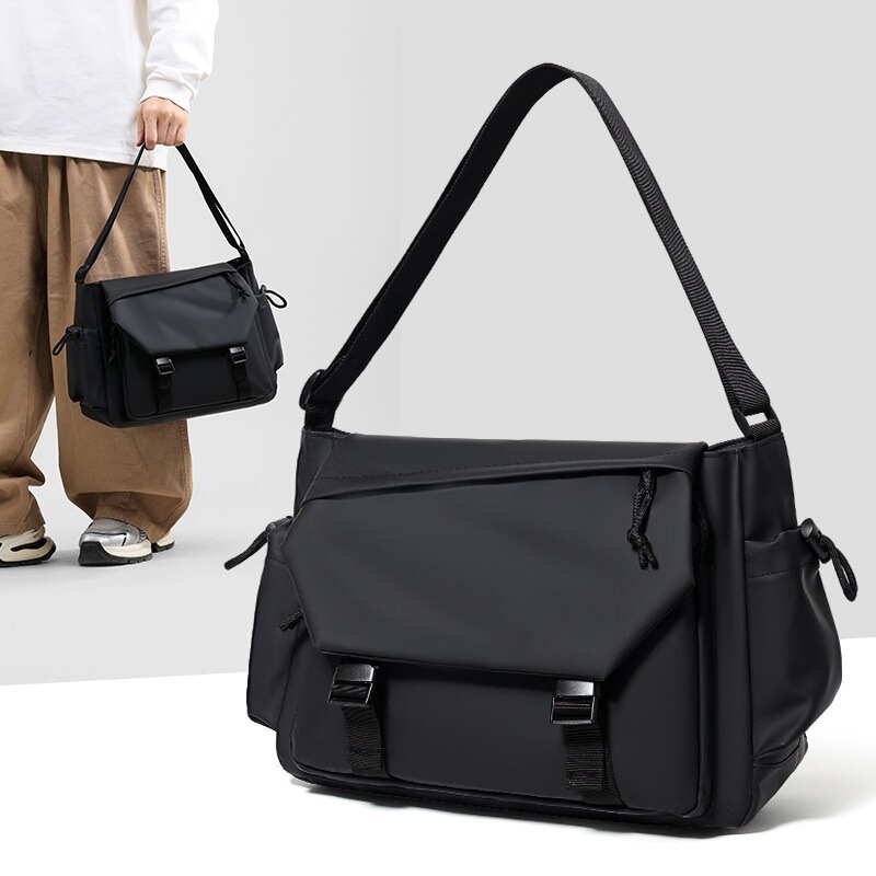 Cross-border waterproof lightweight shoulder bag, unisex, multi-functional crossbody bag, large capacity, suitable for students, casual travel backpack Cross-border waterproof lightweight shoulder bag, unisex, multi-functional crossbody bag, large capacity, suitable for students, casual travel backpack